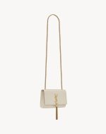 YSL KATE SMALL TASSEL IN CROCODILE-EMBOSSED LEATHER - Image 2